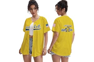 KPOP Women Funny Baseball Jersey Baseball Fan Shirt Baseball Mama Graphic Button Down Tops