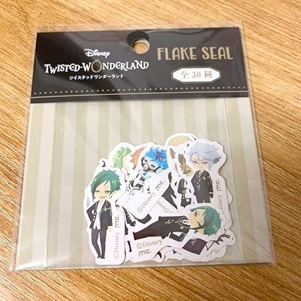 Amazon Co Jp ツイステ フレークシール ツイステッドワンダーランド ロフト フロイド ジェイド オクタヴィネル カリム ジェイド ラギー レオナ ホビー
