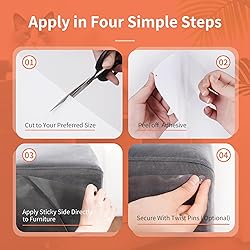 FTSTC Furniture Protectors from Cats, Clear Cat