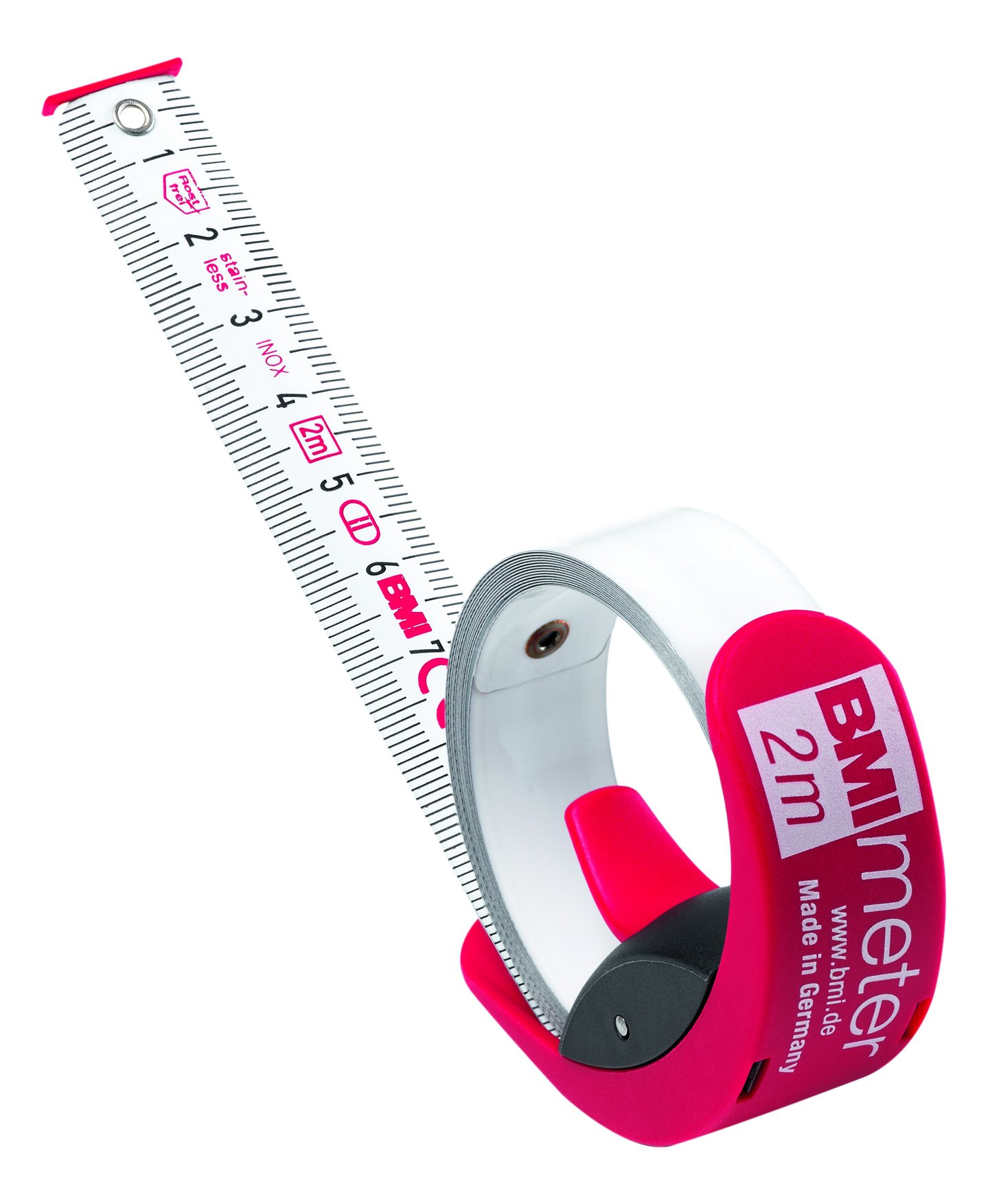 Bmi - 429251021 Pocket Tape 2meter (mm / inch) graduation function ruler