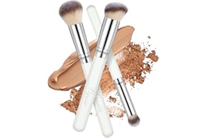 G-TEXNIK Makeup Brushes,Lipstick,and Face Masks Skincare Set,Powder Blush Concealer Brush,Long Lasting Matte Lip Stick,Facial Mask Make up Kit,Gifts for Women(8pcs,white)