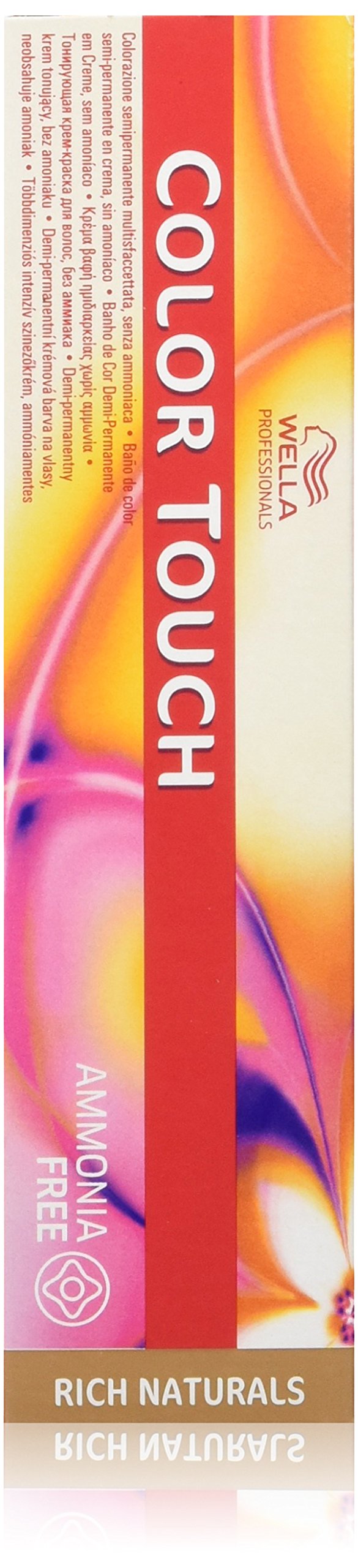 WELLA Demi-Permanent Colour Touch, Castaño Claro Dorado Marron