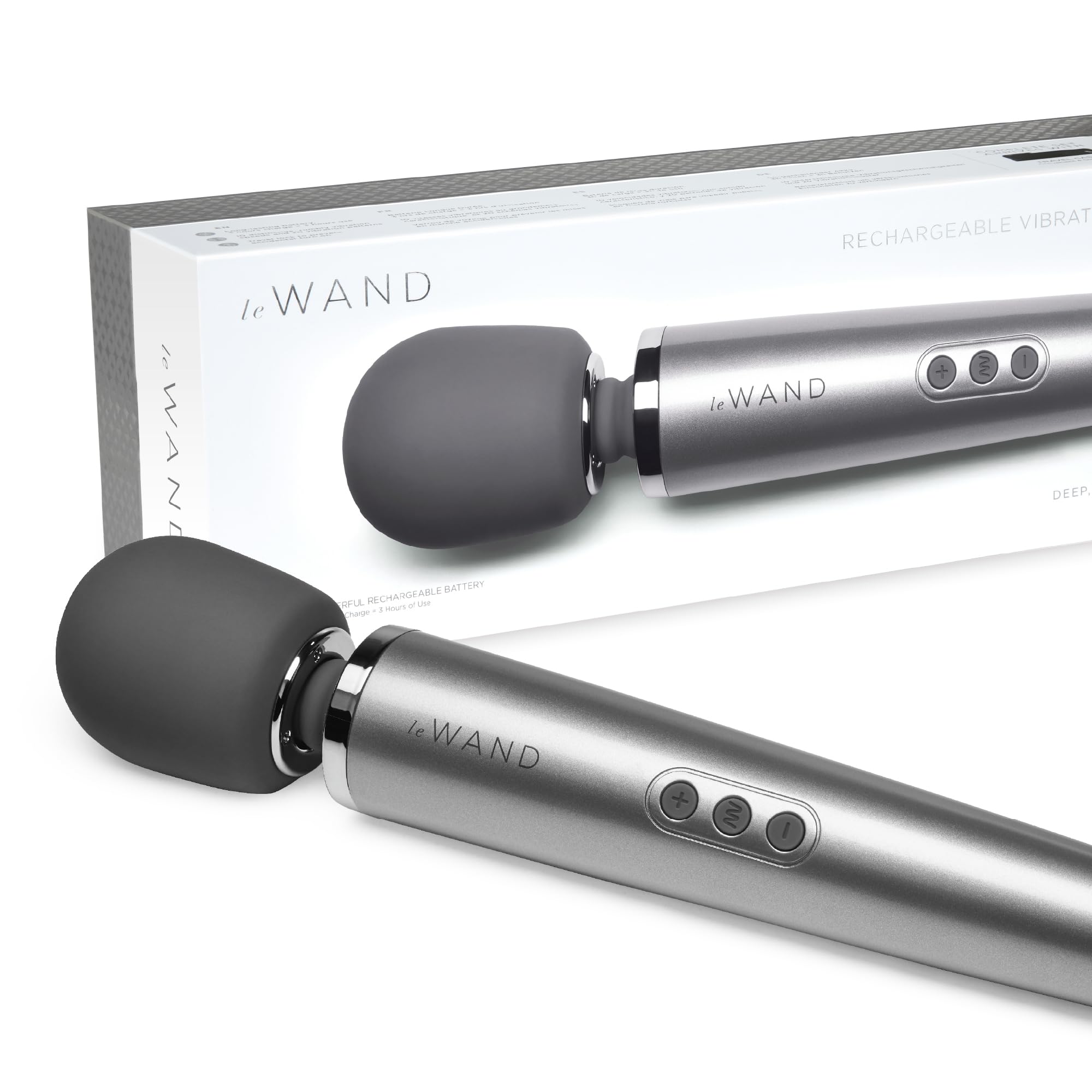 Le Wand Le Wand Rechargeable Massager Grey Os