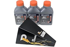 Husqvarna 3-Pack XP Synthetic Blend 2-Cycle Oil 2.6oz Bottles