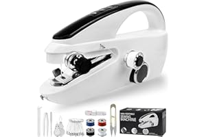 LUPOGRIGIO Hand Held Sewing Machines For Adults, Portable Hand Held Sewing Machine for Hemming, USB Handheld Sewing Machines 