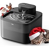 oneisall Wireless Cat Water Fountain: 74oz/2.2L Cordless Pet Water Fountains, 4000mAh Battery Operated Ultra-Quiet Integrated SilentFlow™ Pump for Cats Indoor, Automatic Cat Water Dispenser, BPA-Free