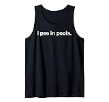I pee in pools funny shocking profane swimming pool
