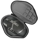 co2CREA Hard Case for Logitech G602 G604 Lag-Free Wireless Gaming Mouse | Portable Travel Storage Box, Protective EVA Carrying Bag with Shockproof Foam Cushion and Wrist Strap