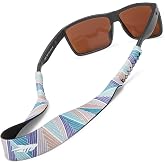 Pilotfish Neoprene Eyewear Retainer Sunglasses Strap - Premium, Lightweight, Perfect Size for Men &amp; Women