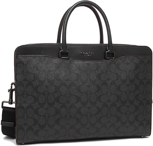Amazon コーチ トートバッグ ビジネスバッグ アウトレット メンズ Coach 5 Jio79 ブラック ボルドー 対応 並行輸入品 トートバッグ