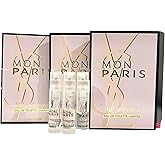Yves Saint Laurent Sample Perfume YSL Sample Perfume Mon Paris EDT Lumiere Sample Women Perfume 1.2 ml / 0.04 oz - set of 3