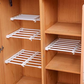 Adjustable Scalable Layered Separator For Wardrobe Kitchen