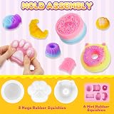 Highttoy Liquid Silicone BIG Squishy Kit 480ml 9 Molds Glow Kids 6-12 view 4