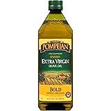 Pompeian Spanish Bold Extra Virgin Olive Oil, First Cold Pressed, Strong, Fruity Flavor, Perfect for Dipping and Drizzling, 3