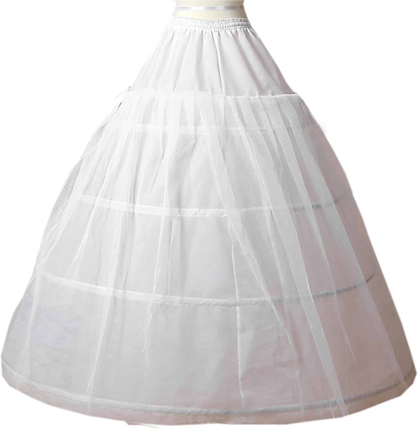 Reifrock 6 Ringe Petticoat Unterrock Passt Brautkleid Hochzeit Party Kleid RR7