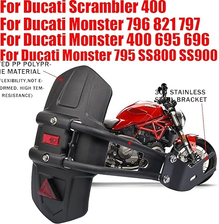 Amazon Com Rear Fender Splash Mud Dust Guard Mudguard Cover For Ducati Monster 400 695 696 796 1 797 795 Ss800 Ss900 Scrambler 400 Motorcycle Retrofit Fender Home Kitchen Amazon Com Rear Fender Splash Mud Dust Guard Mudguard Cover For Ducati Monster 400 695 696 796 1 797 795 Ss800 Ss900 Scrambler 400 Motorcycle Retrofit Fender Home Kitchen