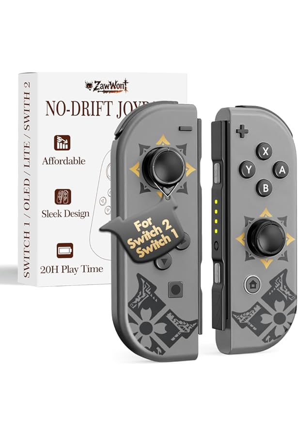 Nintendo Switch Joy-Con (L) / (R) グレー Nintendo Switch Joy Con L/R Wireless Controllers - Black