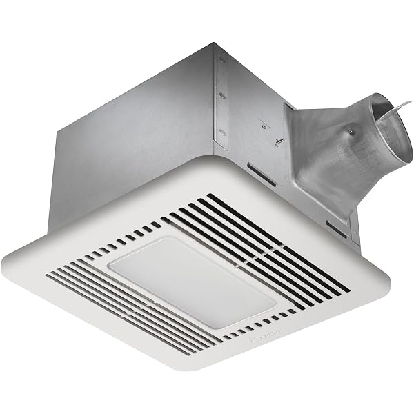Delta BreezIntegrity ITG80H 80 CFM Exhaust Bath Fan with Humidity Sensor -  Amazon.com