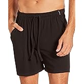 TAHARI Men's The Ultimate Comfort Sleep Pajama Short for Men – Soft Cotton Relaxed Fit Lounge Shorts