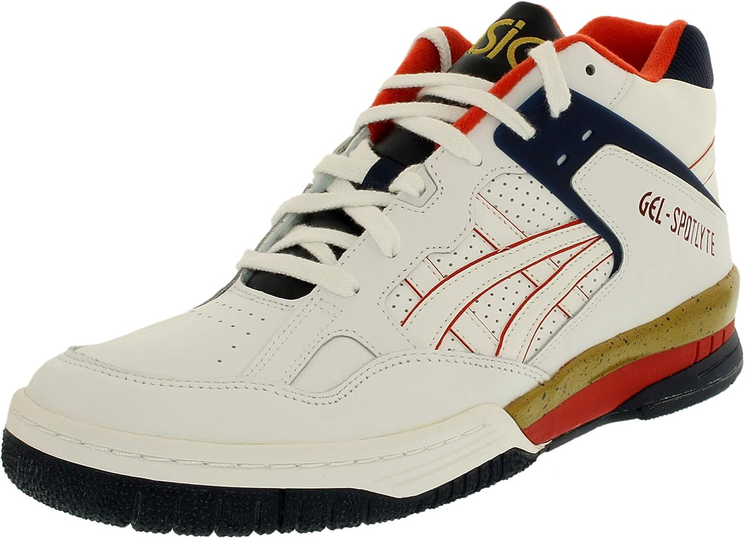 ASICS Men's GelSpotlyte AnkleHigh Leather Basketball Shoe Amazon.co