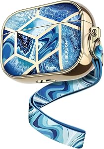 i-Blason Cosmo Series Case Designed for Airpods Pro, 360° Protective Stylish AirPods Pro Case Cover Compatible with Apple AirPods Pro (2019) (Ocean)
