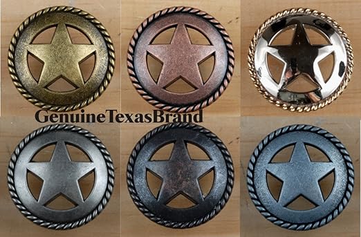 Set Of 24 Rustic Rope Lone Star Drawer Pulls Cabinet Knobs Western