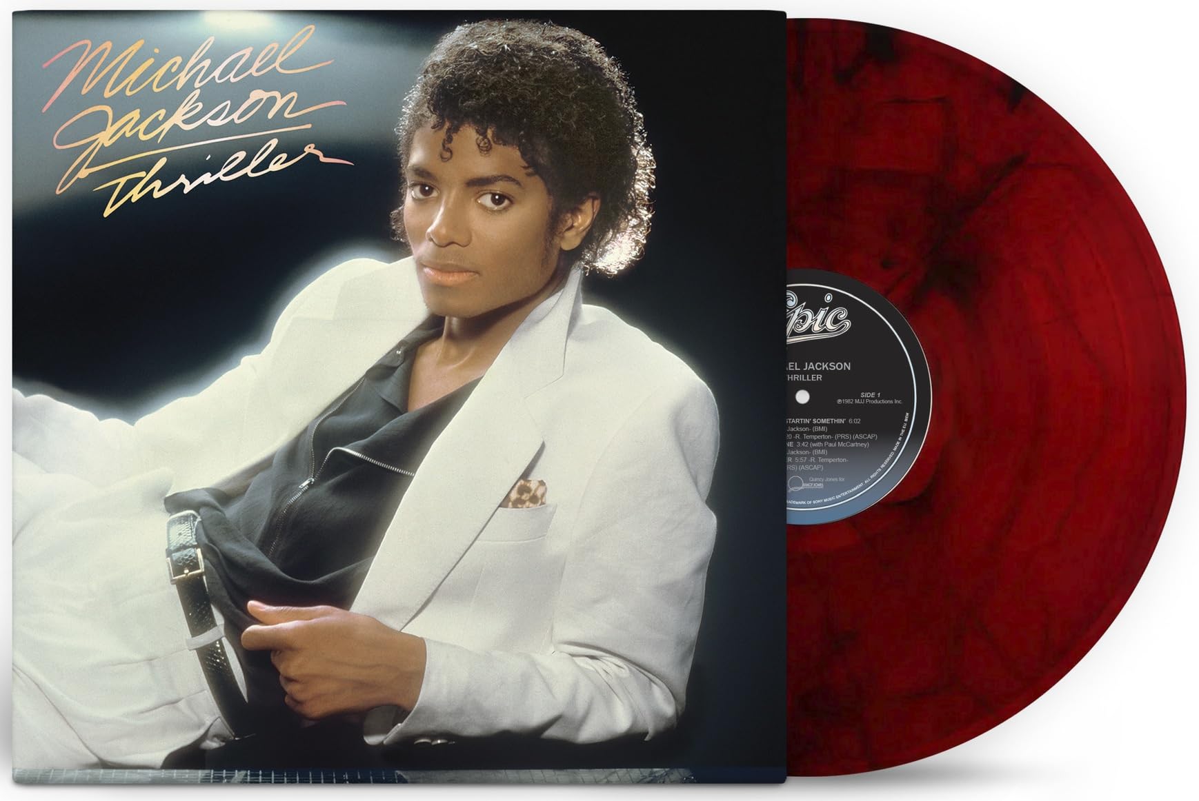 Thriller (Limited Edition Red & Black Marble Vinyl)