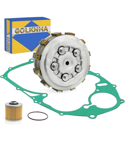 Heavy Duty Clutch Kit For Yamaha V Star 1100 - Complete Replacement Set With Springs & Gasket (1999-2009 Models)