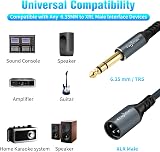 Twozoh Jack 6.35mm to XLR Male 3Pin 10M Guitar Cable Braided HiFi view 4