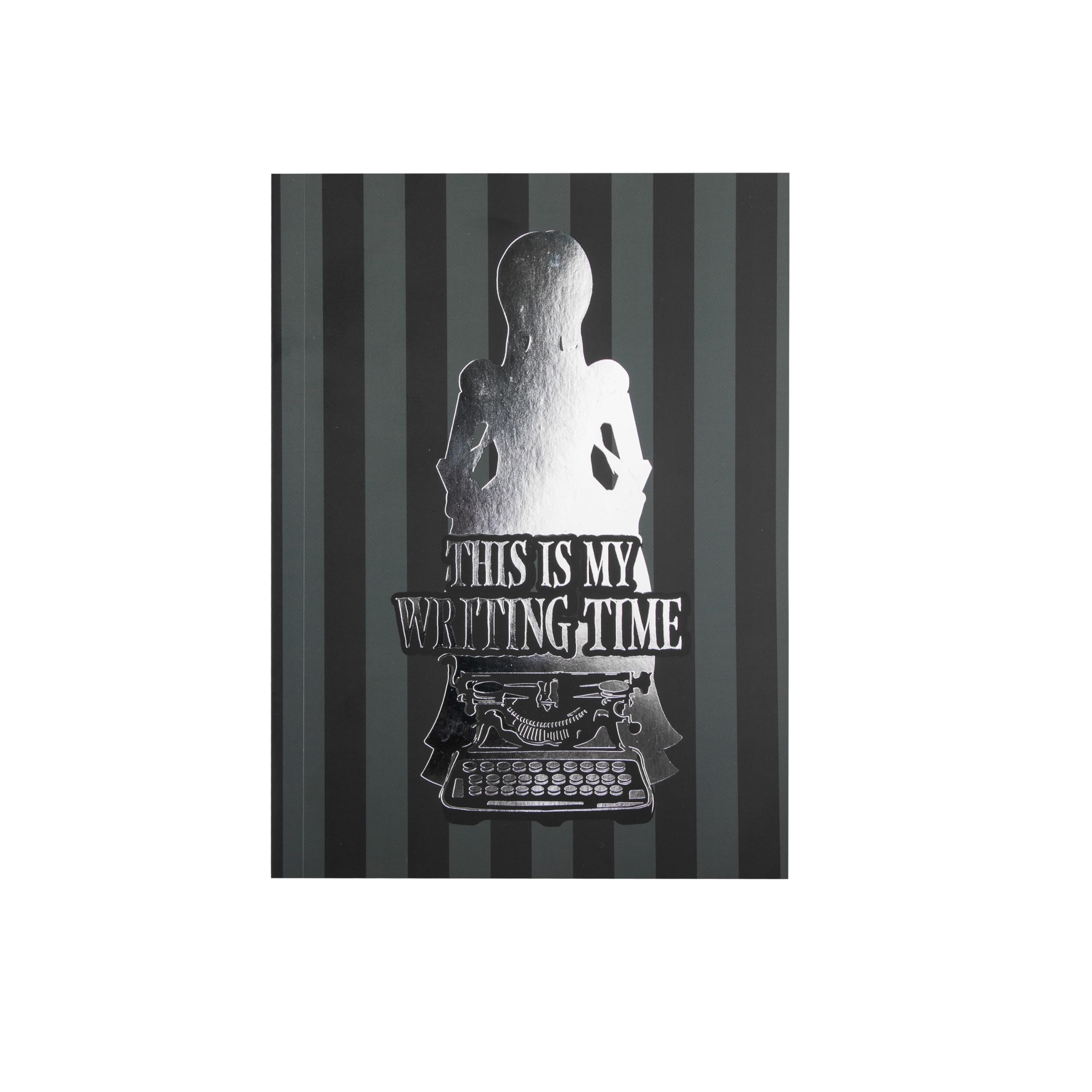 Cinereplicas Wednesday - This is My time Writing Notebook Black - 14.5 * 21 cm - Officially Licensed