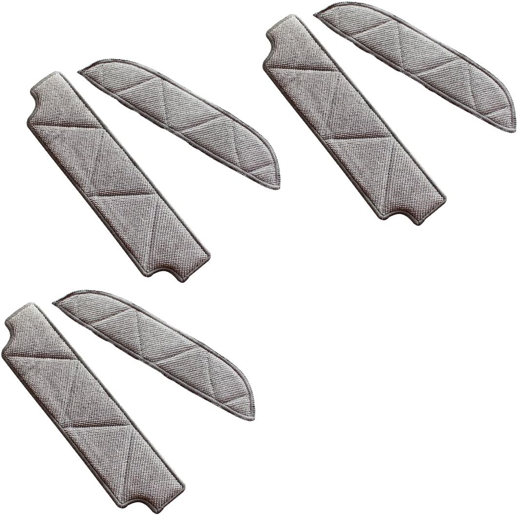 REYEE Replacement Microfiber Pads Cleaning Cloth For Ecovacs Winbot Vacuum Cleaner Accessories (W710)