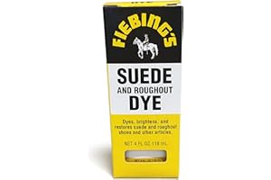 Fiebing Suede & Rought out Dye 4 oz Color - (Medium Brown)