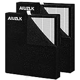 P260 P280 Washable Replacement Filter,Only Compatible with AIUZLK P260 and TPLMB/YARIKI P280 Air Purifier,0.1 Micron H13 HEPA and Activated Carbon Filter. (Washable filter)
