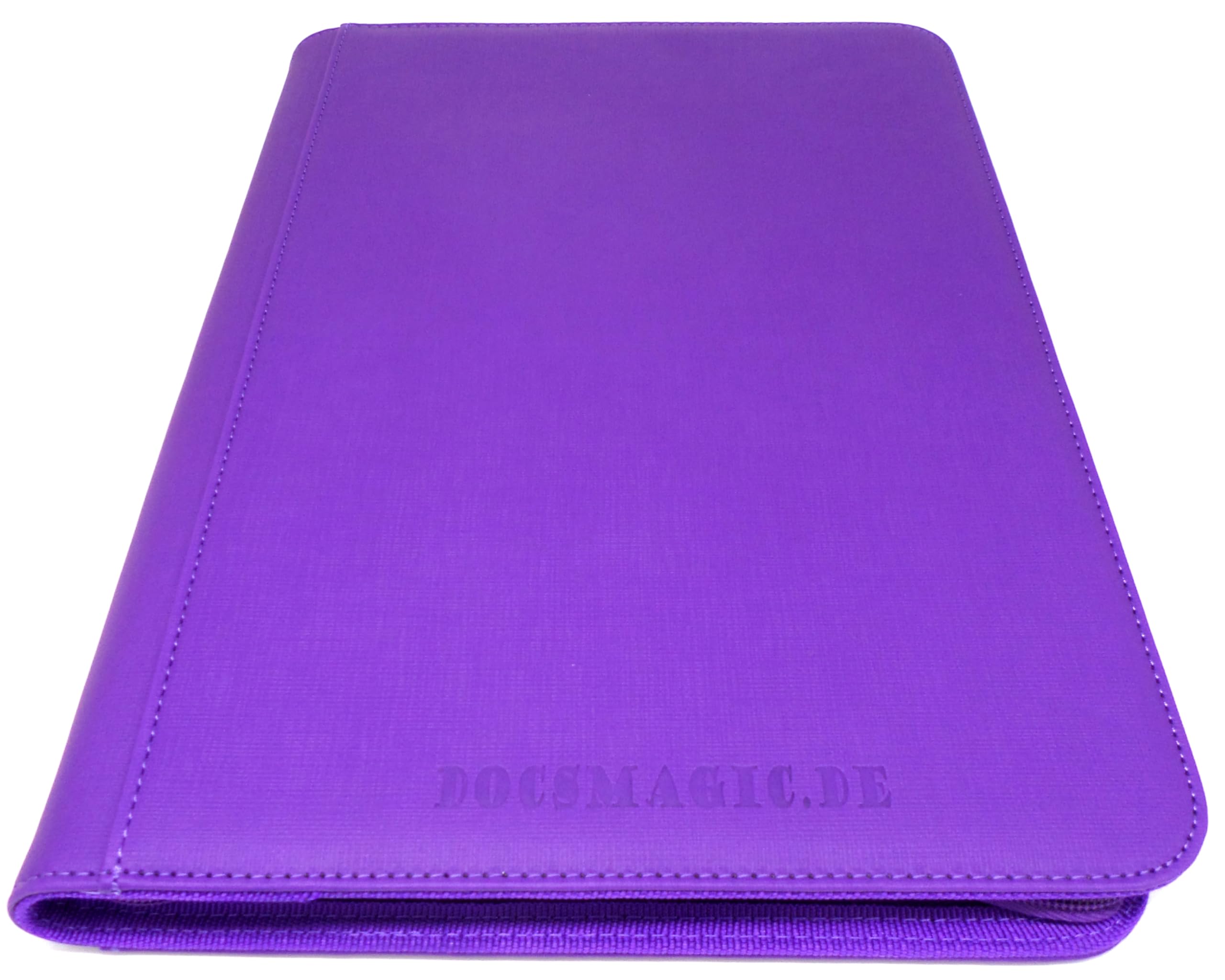 docsmagic.de Premium Pro-Player 9-Pocket Zip-Album Purple - 360 Card Binder - MTG - PKM - YGO