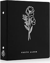 Lanpn Small Photo Album 6x4 2 Packs 50 Photos Linen Top Loading Portrait 10x15cm view 4