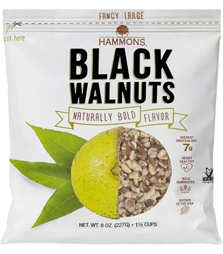 Amazon.com : Hammons Black Walnuts - Wild Harvested - Non-GMO