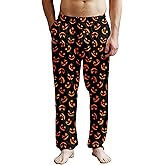 Men'S Pajama Pants Lounge Pajama Super Soft Funny Men Pajama Bottoms With Pockets Drawstring