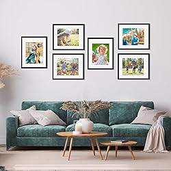 Hoikwo 11x14 Black Picture Frame, Display Pictures