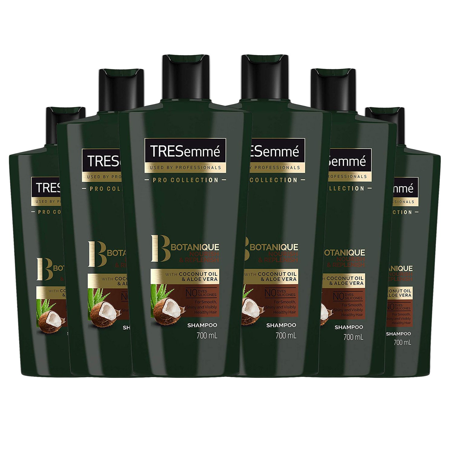 Tresemme Botanique Nourish and Replenish Shampoo, 6 x 700 ml
