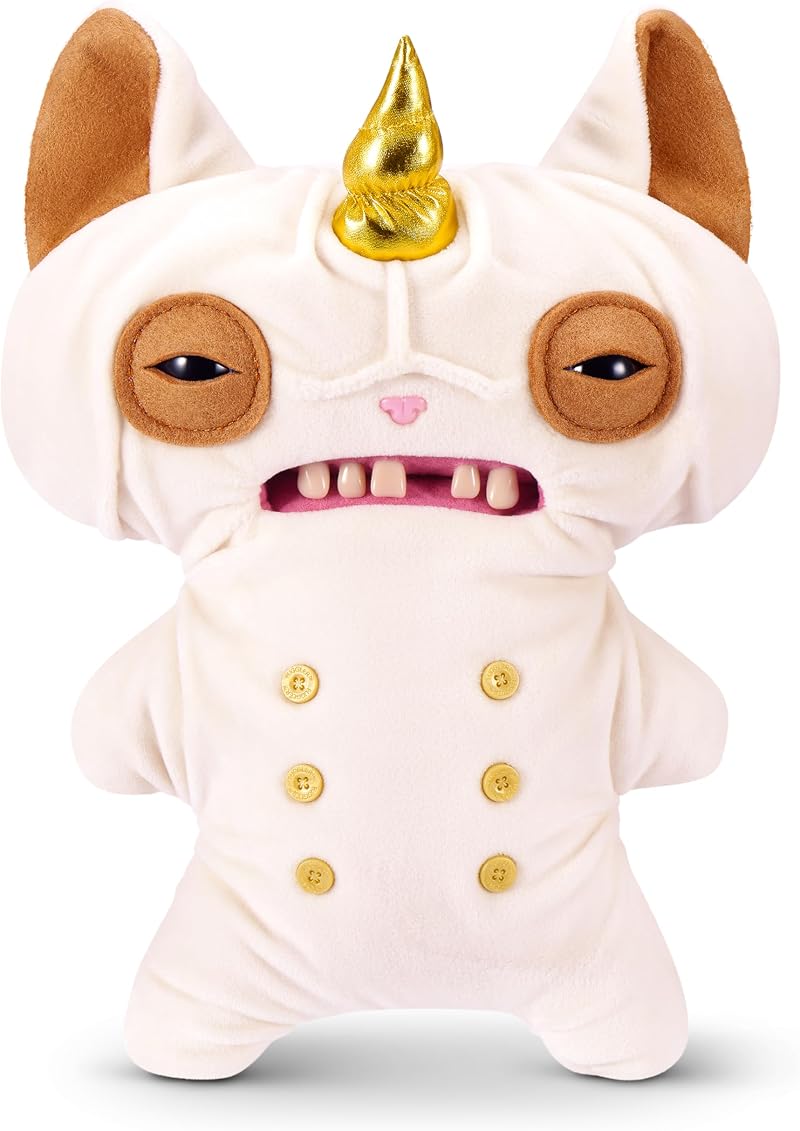 Fuggler Fugglercorns 9 Inch Plush Toy Wrinkle Mcstinkles Glitter Teeth Crooked