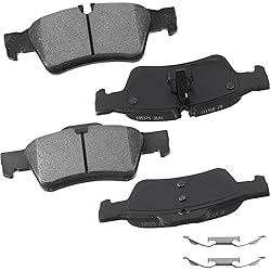 cciyu D986 Ceramic Rear Disc Brake Pad Set Fit For