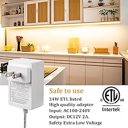 WOBANE Under Cabinet LED Lighting kit, 6 PCS LED