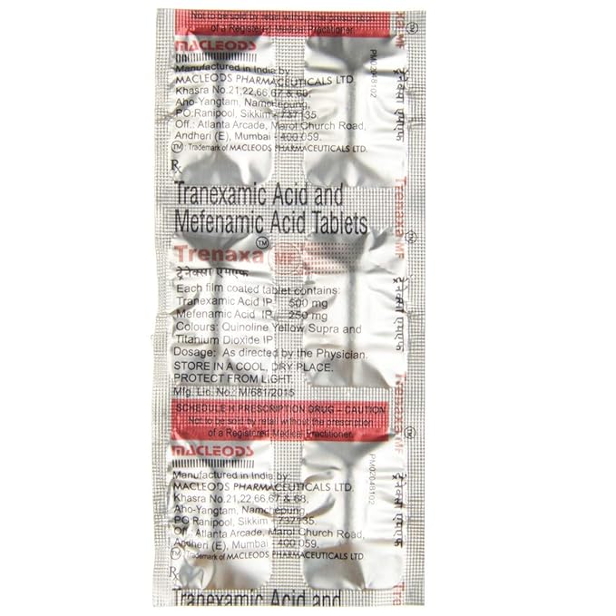 Trenaxa Mf Strip Of 6 Tablets Amazon In