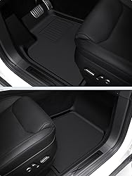 BASENOR 10PCS Tesla Model X Floor Mats 7-Seater All