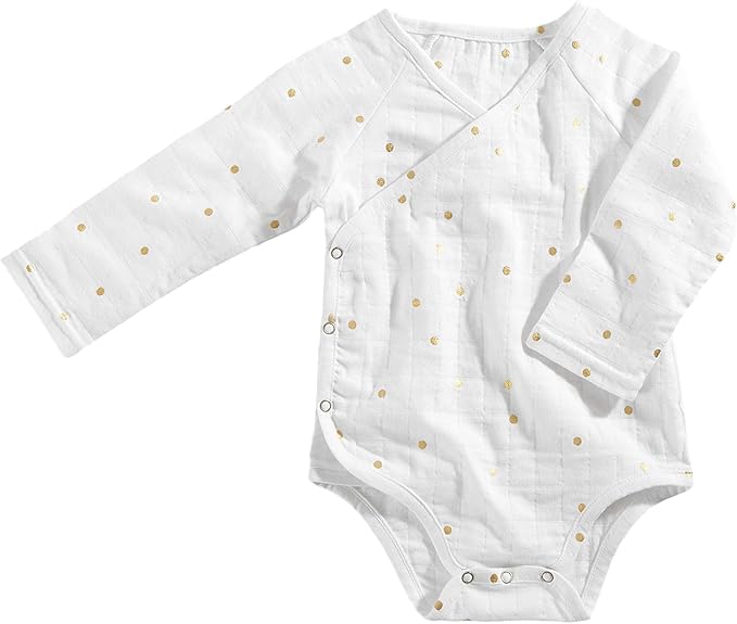 muslin kimono onesie