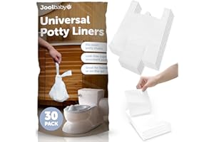 JOOL BABY PRODUCTS Disposable Potty Liners – Universal Fit for Potty Chairs, Super-Absorbent (30 Count) – Jool Baby