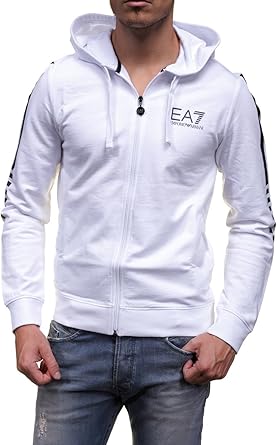veste ea7 blanche