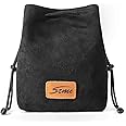 S-ZONE Soft Camera Bag DSLR Insert Handbag Drawstring Lens Case Compatible with Canon Nikon Sony