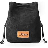 S-ZONE Soft Camera Bag DSLR Insert Handbag Drawstring Lens Case Compatible with Canon Nikon Sony