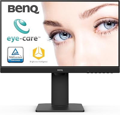 BenQ GW2485TC 23.8 inch IPS USB-C Monitor with Noise Cancellation Mic